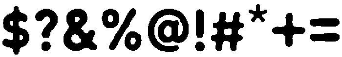 Ironstrike Rough otf (400) Font OTHER CHARS