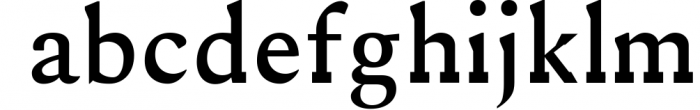 Ireene Serif 3 Font Family Pack 1 Font LOWERCASE