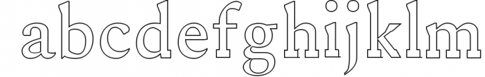 Ireene Serif 3 Font Family Pack Font LOWERCASE