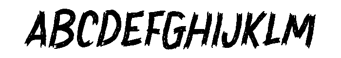 IRENG Font UPPERCASE
