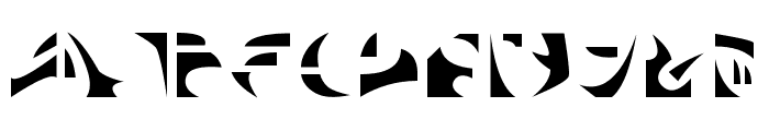 Irken Font LOWERCASE