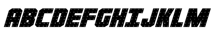 Iron Forge Expanded Italic Font UPPERCASE