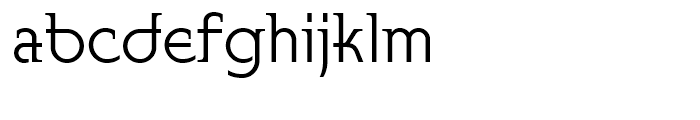 Irakly BT Light Font LOWERCASE