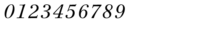 Iridium Italic Font OTHER CHARS