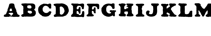 Ironbridge Regular Font LOWERCASE