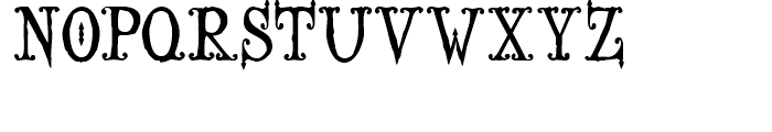 Ironworks Regular Font UPPERCASE