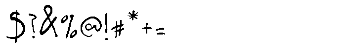 Irene Demetri Font OTHER CHARS