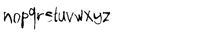 Irene Demetri Font LOWERCASE