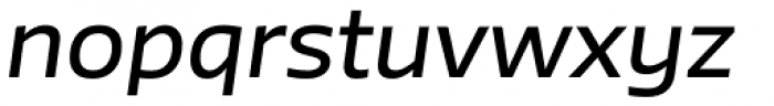 Irma Text Pro Medium Italic Font LOWERCASE