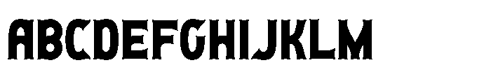Iron Ape Regular Font UPPERCASE