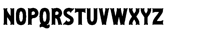 Iron Ape Regular Font UPPERCASE