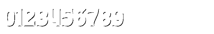 Iron Ape Shadow FX Font OTHER CHARS