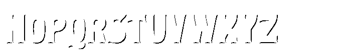 Iron Ape Shadow FX Font UPPERCASE
