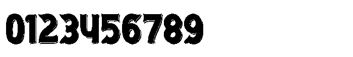 Iron Ape Shadow Font OTHER CHARS
