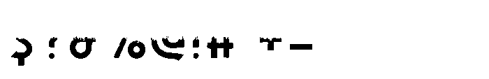 Iron Ape Texture FX Font OTHER CHARS
