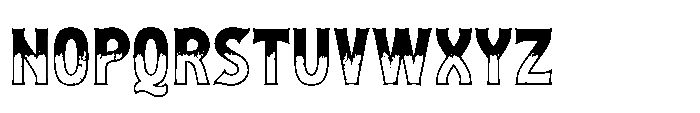 Iron Ape Texture Font UPPERCASE