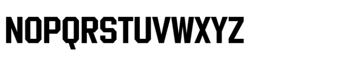 Iron On Now Narrow Regular Font UPPERCASE