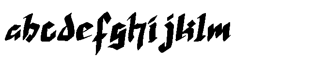 Iron Shadow FONT