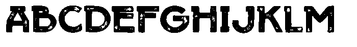 Iron Smith Font UPPERCASE