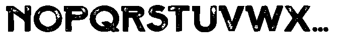 Iron Smith Font UPPERCASE