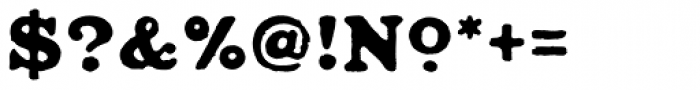 Ironbridge Font OTHER CHARS