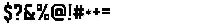 Ironclad Font OTHER CHARS