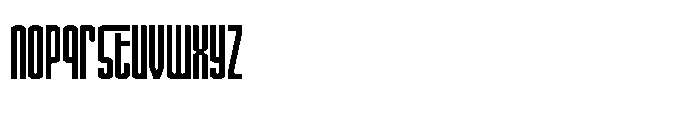 Ironcore Font LOWERCASE