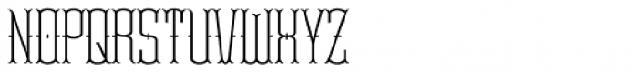 Irongate Font UPPERCASE