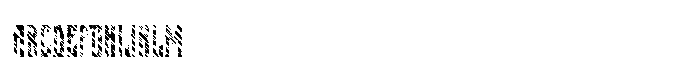 Ironhead Shadow Font UPPERCASE