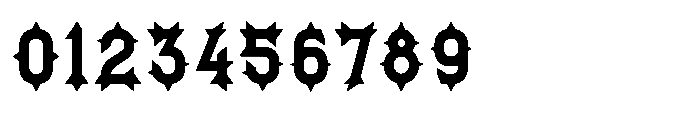 Ironthorn Bold Font OTHER CHARS