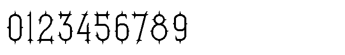 Ironthorn Extra Light Font OTHER CHARS