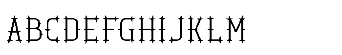 Ironthorn Extra Light FONT