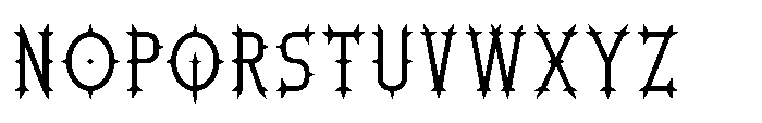 Ironthorn Light Font UPPERCASE