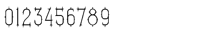 Ironthorn Thin Font OTHER CHARS