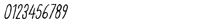 Irritating Noises Italic Font OTHER CHARS
