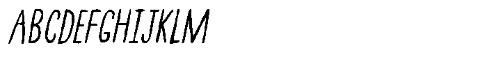 Irritating Noises Italic FONT