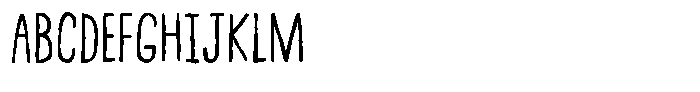 Irritating Noises Regular Font UPPERCASE