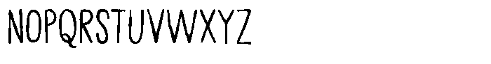 Irritating Noises Regular Font UPPERCASE
