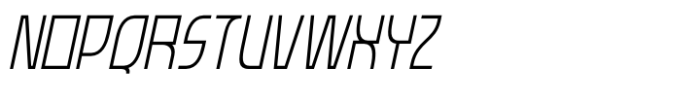 Irvine Mixed Italic Font LOWERCASE