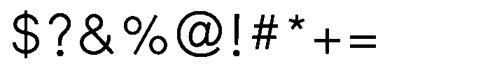 iroha 21popura StdN Regular Font OTHER CHARS