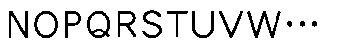 iroha 31nire StdN Regular Font UPPERCASE