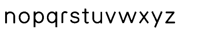 iroha 31nire StdN Regular Font LOWERCASE