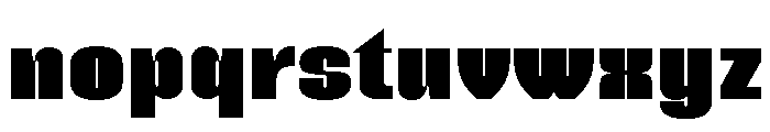 IRLutholdSans Black Font LOWERCASE