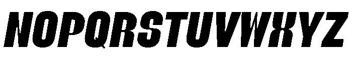 IRLutholdSans BoldItalic Font UPPERCASE