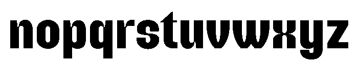 IRLutholdSans Bold Font LOWERCASE
