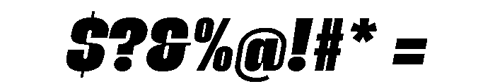 IRLutholdSans ExtraBoldItalic Font OTHER CHARS