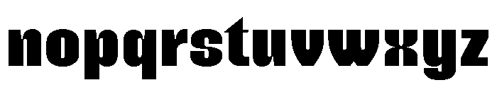 IRLutholdSans ExtraBold Font LOWERCASE
