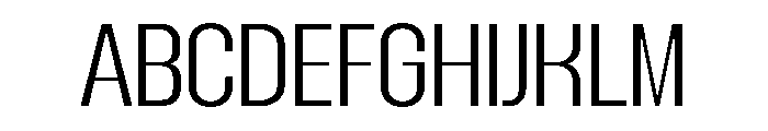 IRLutholdSans ExtraLight Font UPPERCASE