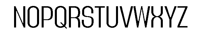 IRLutholdSans ExtraLight Font UPPERCASE