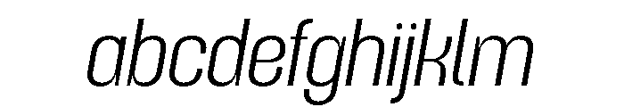 IRLutholdSans ExtraLightItalic FONT
